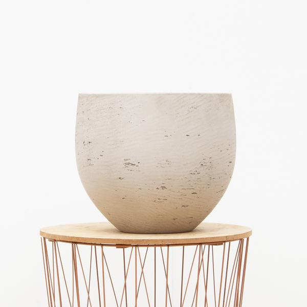 Jumbo Beige Topf - D69 x H57