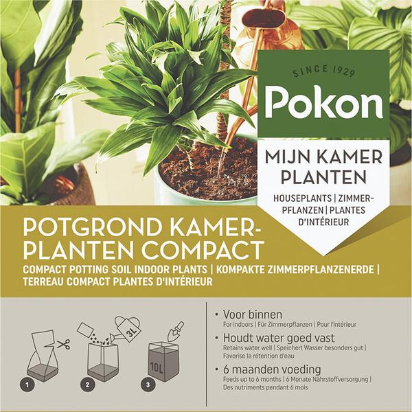 Blumenerde Zimmerpflanzen Kompakt - 10L