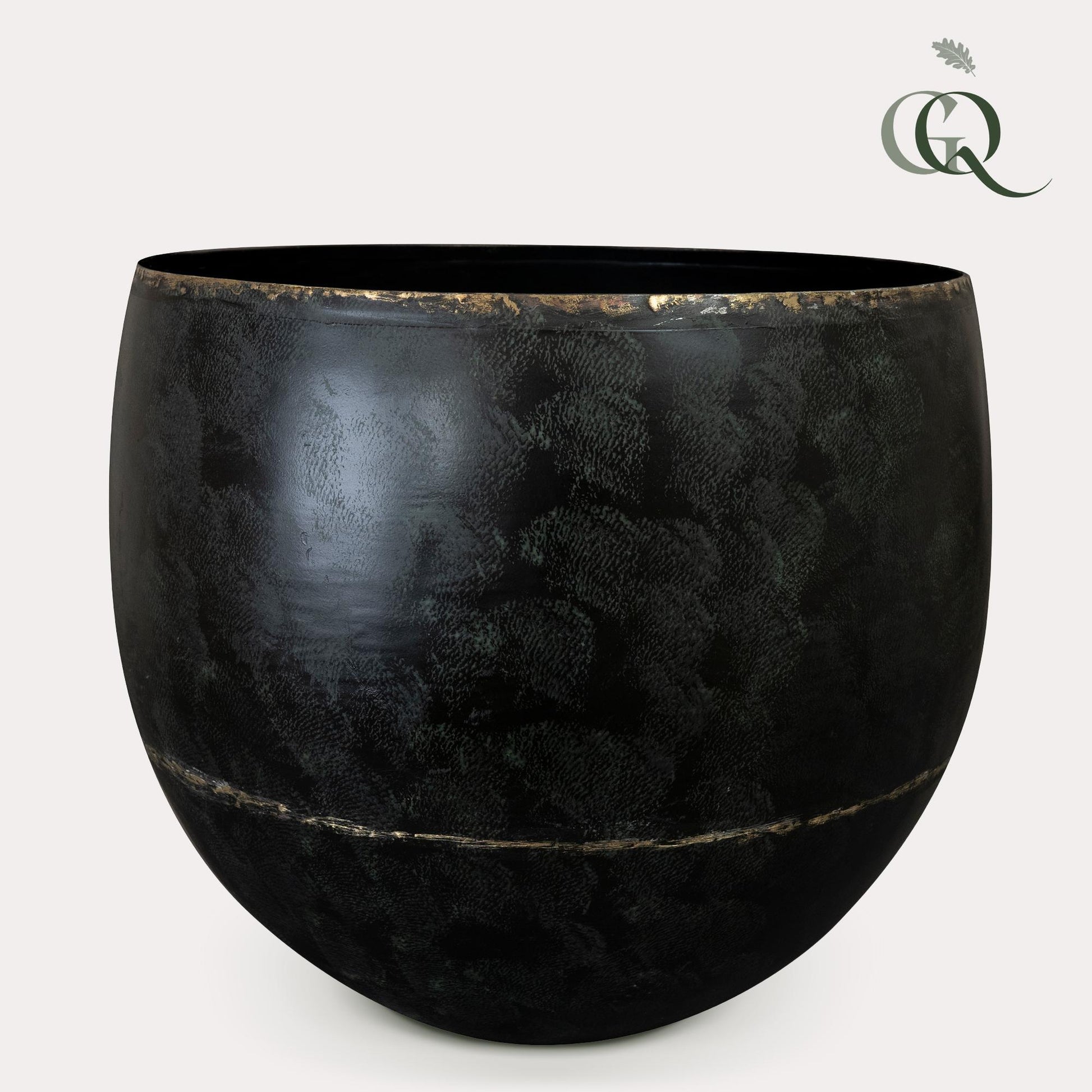 Vase schwarz 