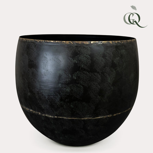Vase schwarz 