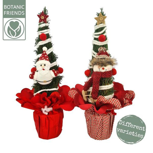 Weihnachtsdeko Friends 2x  - Ø13cm - ↕37cm