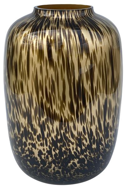 Vase glas - M - H35 W25 -Artic Cheetah Gold