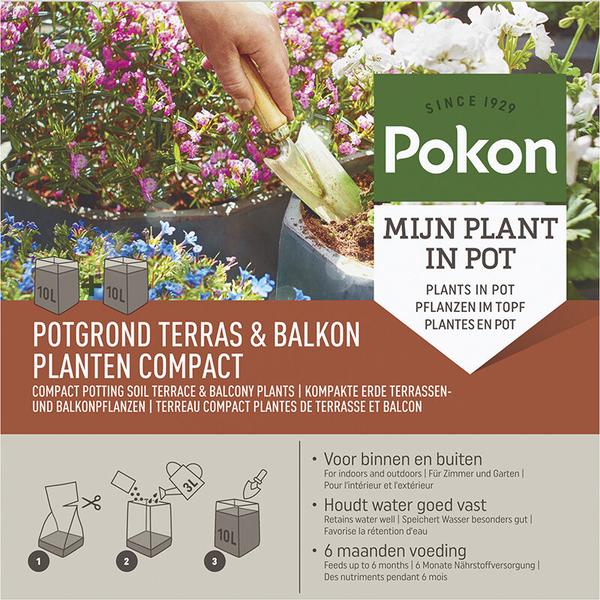 Blumenerde Terrasse & Balkon Kompakt - 20L