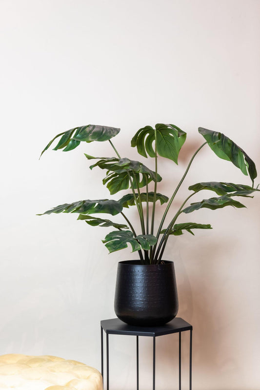 Kunstpflanze - Monstera Deliciosa - Löcherpflanze - 80 cm