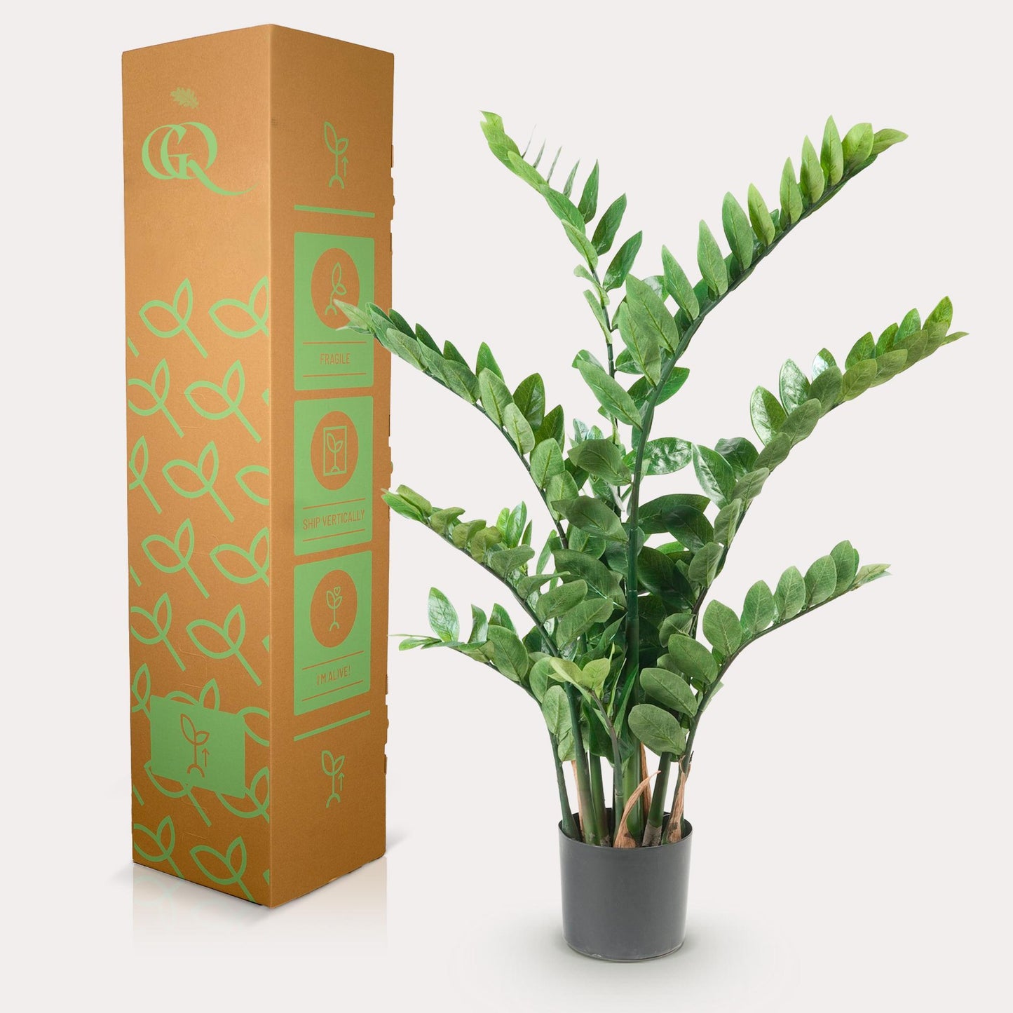 Kunstpflanze - Zamioculcas - Zimmerpalme - 110 cm