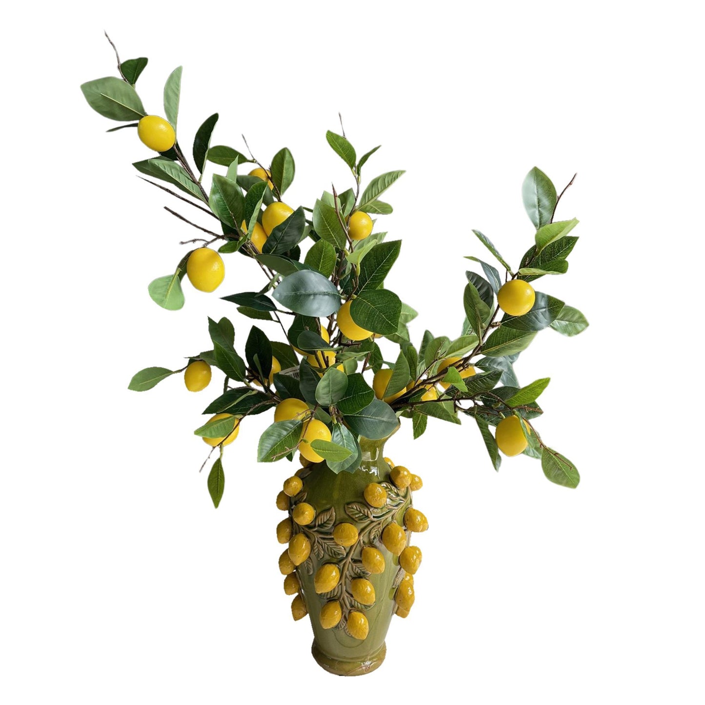 Kunstblumen - Blumenstrauß L - Lemon Glow - 80cm