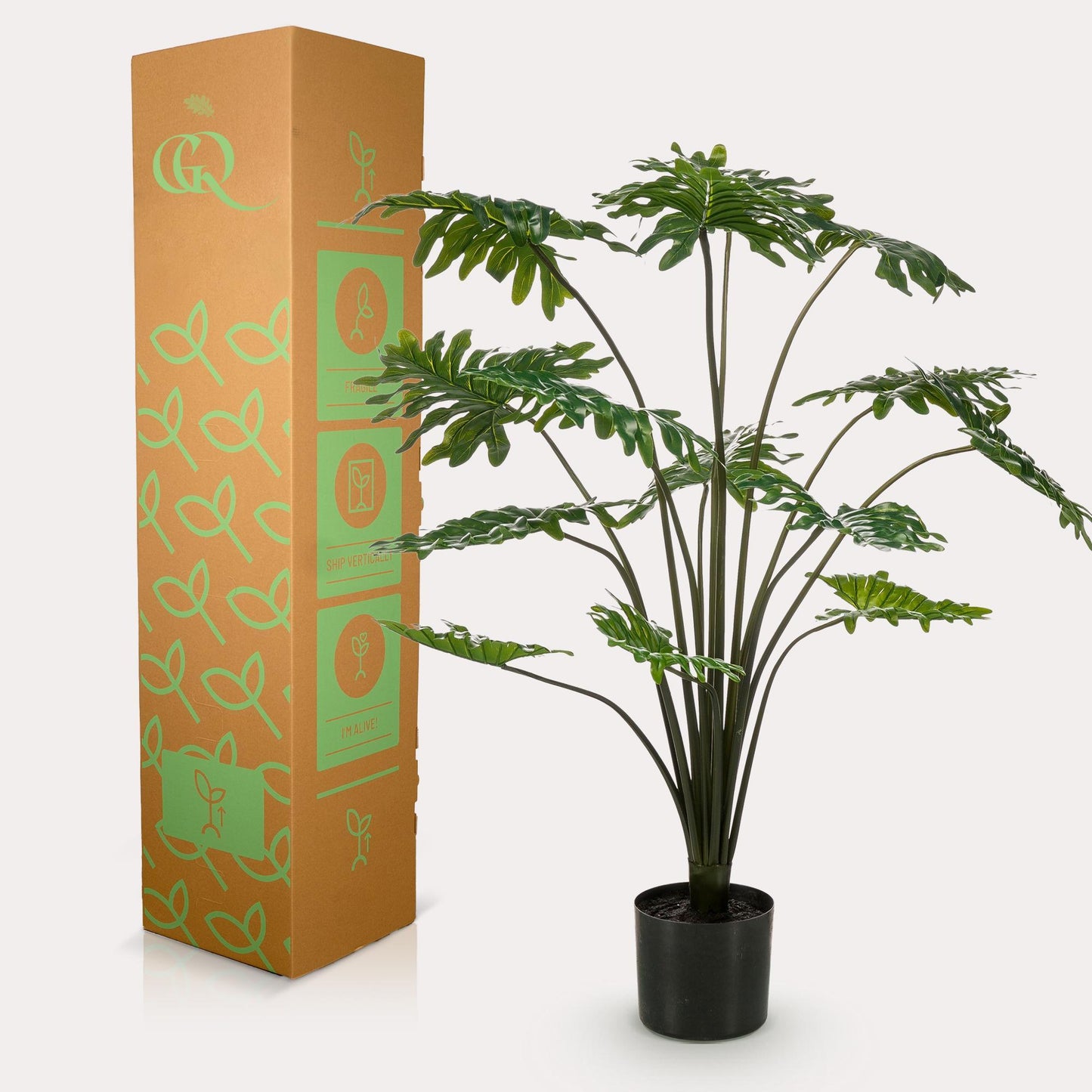 Kunstpflanze - Philodendron - 105 cm