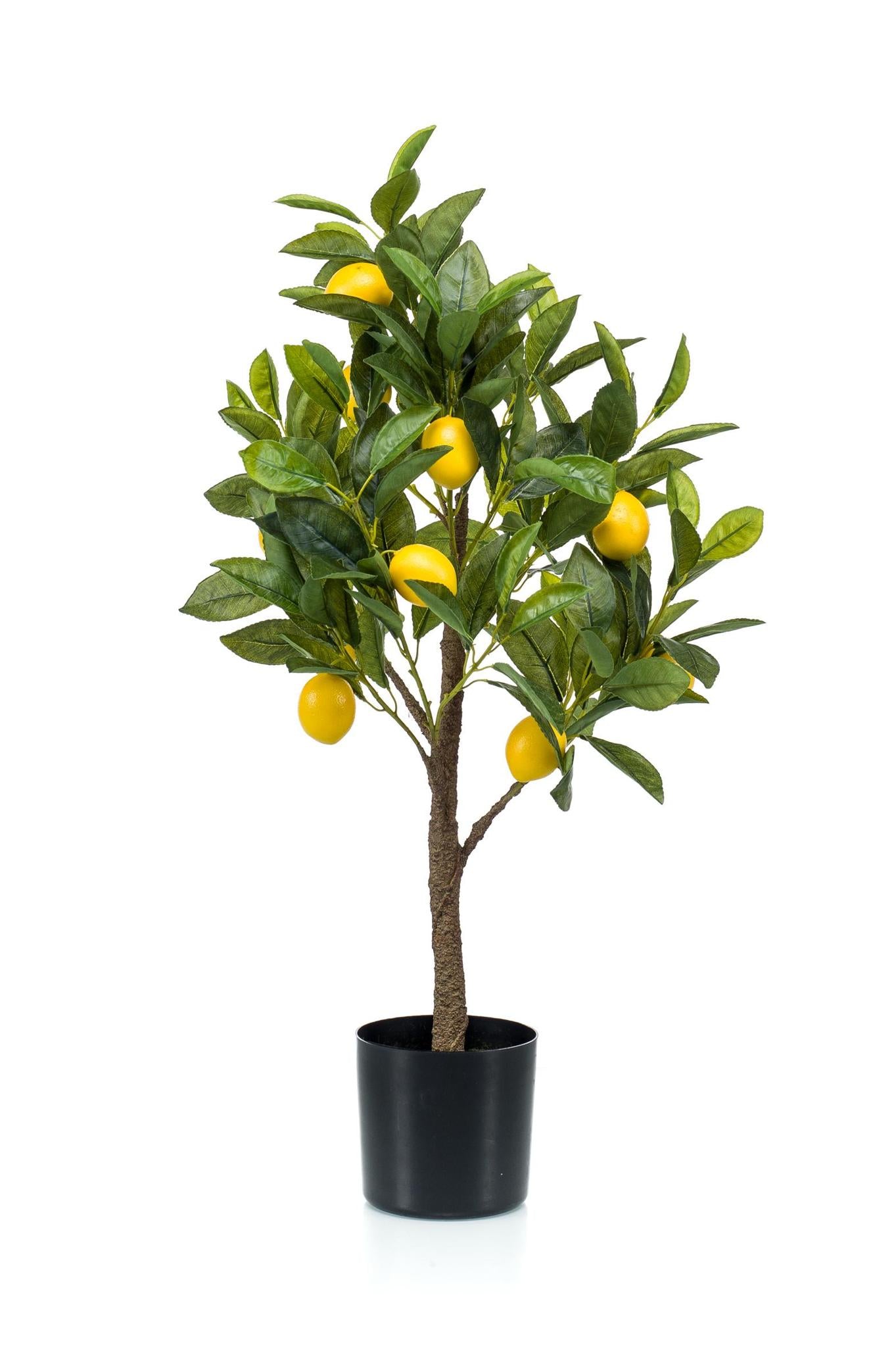 Kunstpflanze - Citrus Limonia - Zitronenbaum - 72 cm